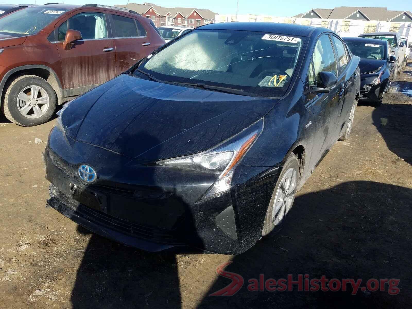 JTDKBRFU4H3053148 2017 TOYOTA PRIUS