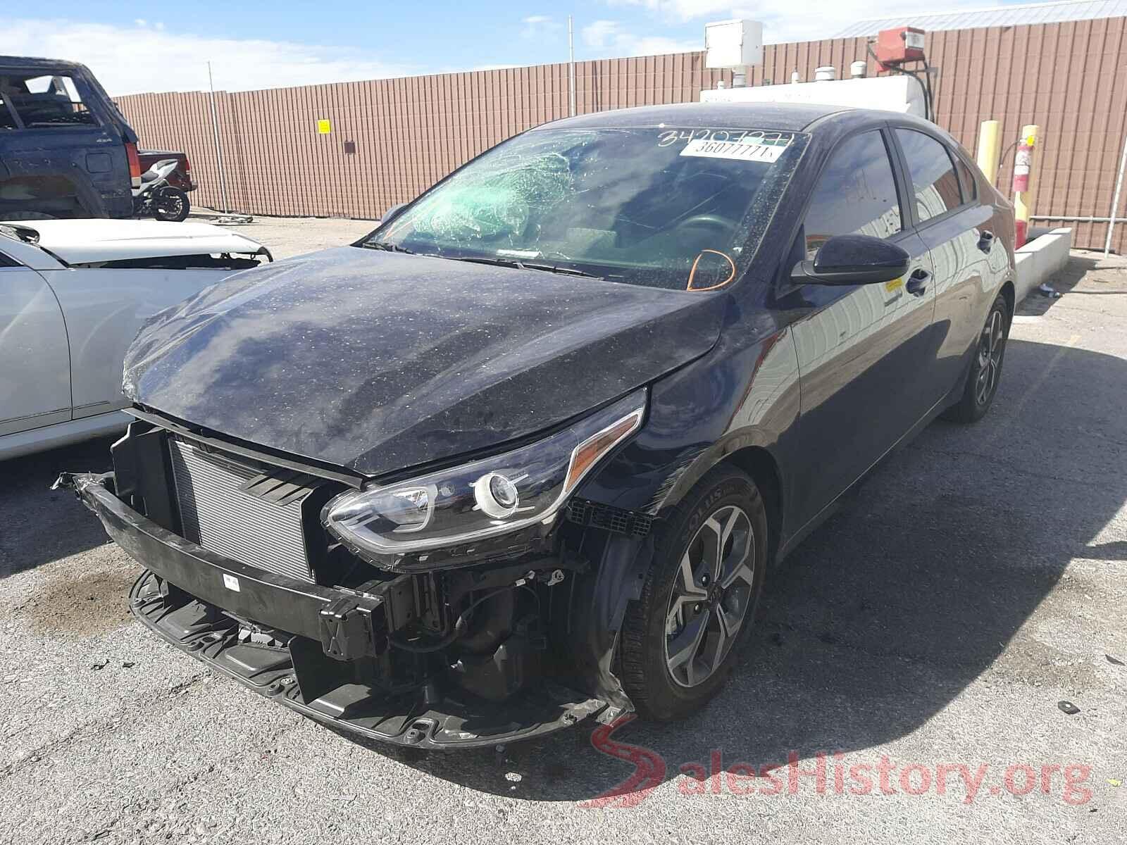 3KPF24AD1LE222412 2020 KIA FORTE