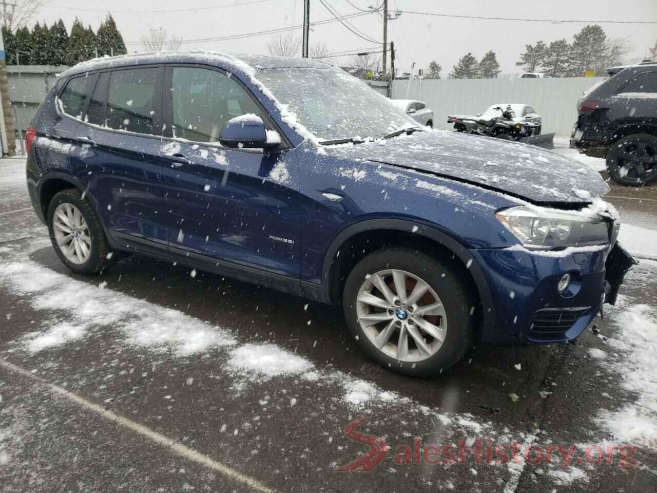 5UXWX9C34H0W66756 2017 BMW X3