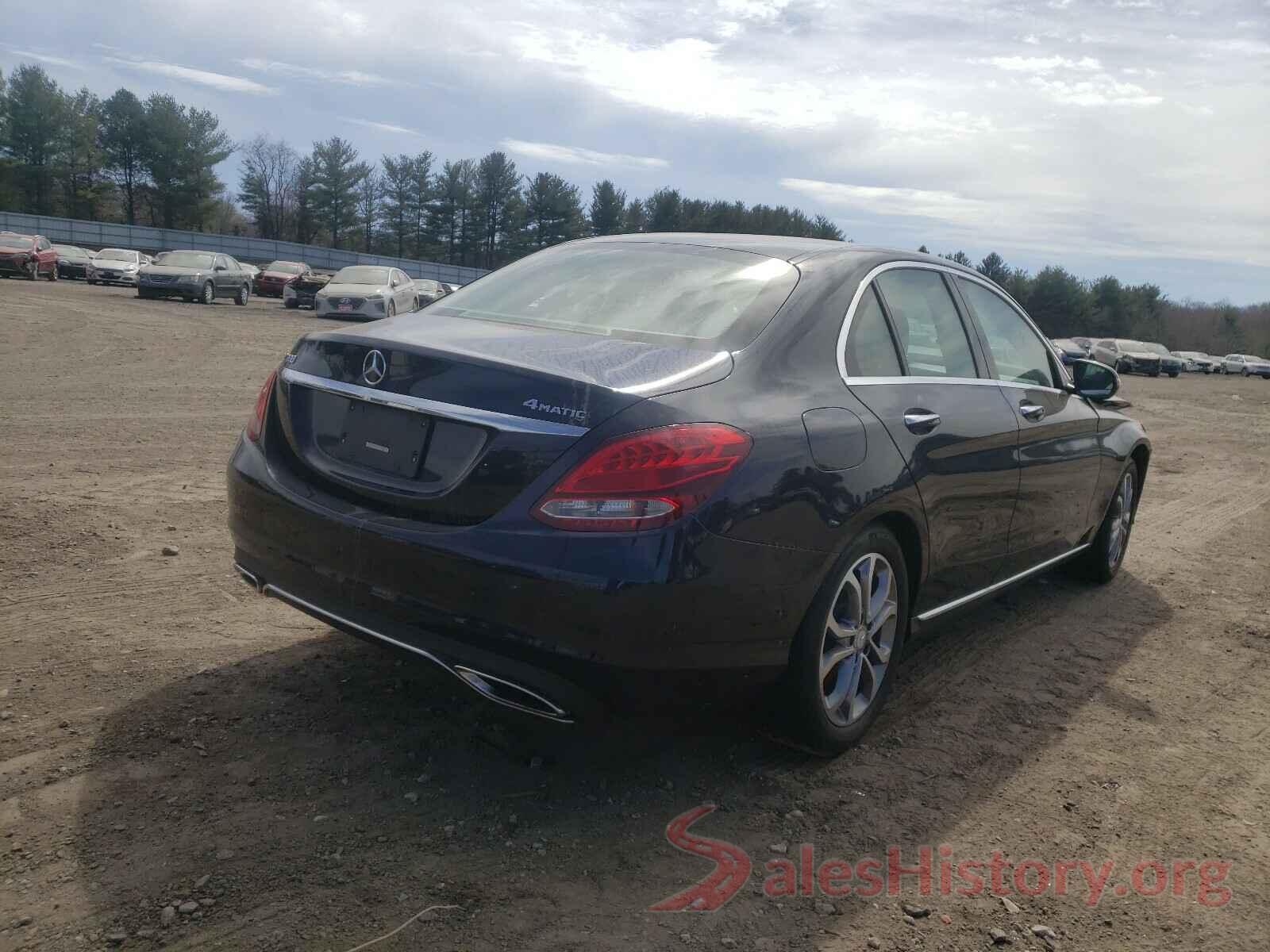 55SWF4KB6HU210032 2017 MERCEDES-BENZ C CLASS