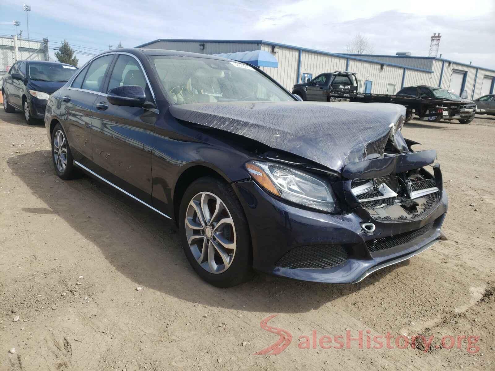 55SWF4KB6HU210032 2017 MERCEDES-BENZ C CLASS