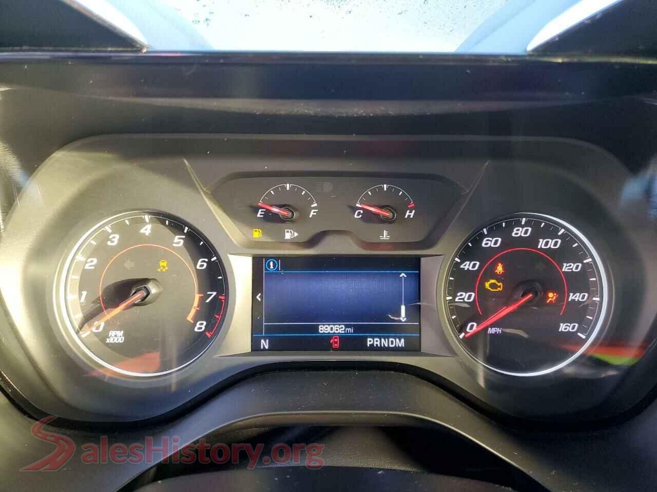 2019 CHEVROLET CAMARO VIN 1G1FB3DS9K0103169, interior center console