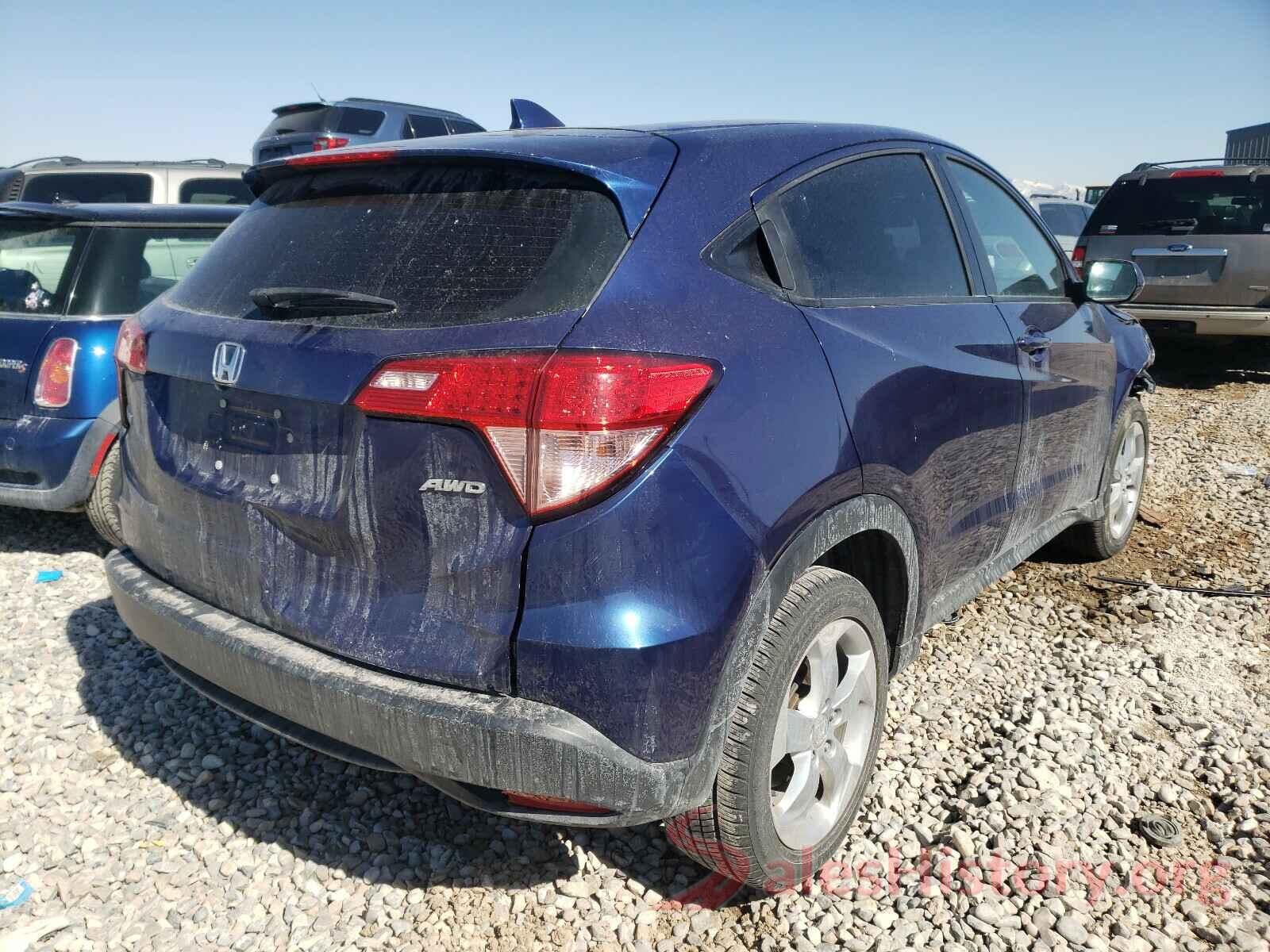 3CZRU6H33GM706670 2016 HONDA HR-V