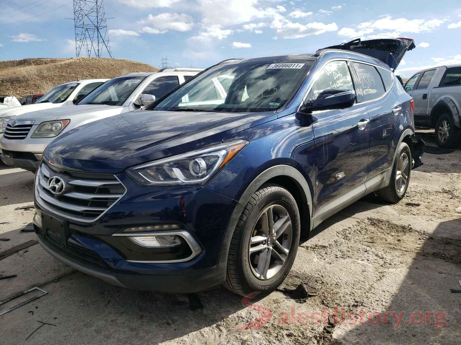 5XYZUDLB1JG564669 2018 HYUNDAI SANTA FE