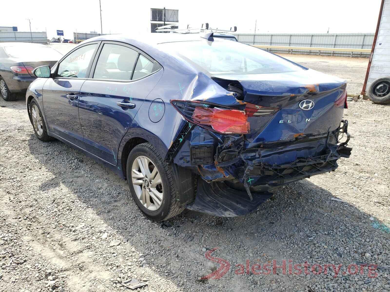 5NPD84LF4KH457630 2019 HYUNDAI ELANTRA