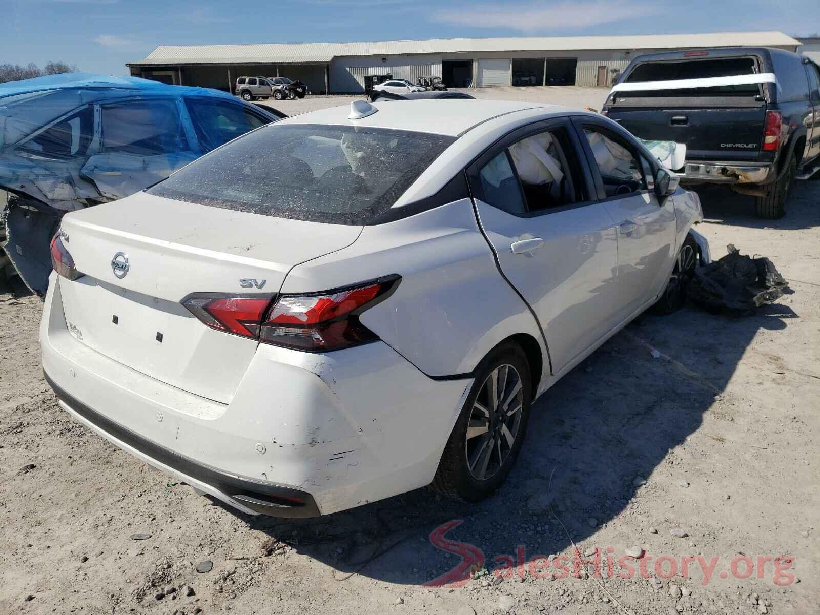 3N1CN8EV2LL829437 2020 NISSAN VERSA