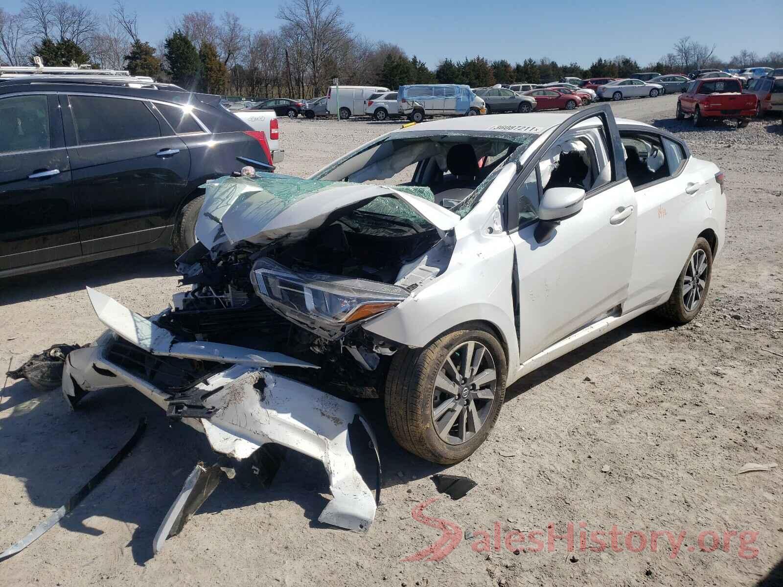 3N1CN8EV2LL829437 2020 NISSAN VERSA