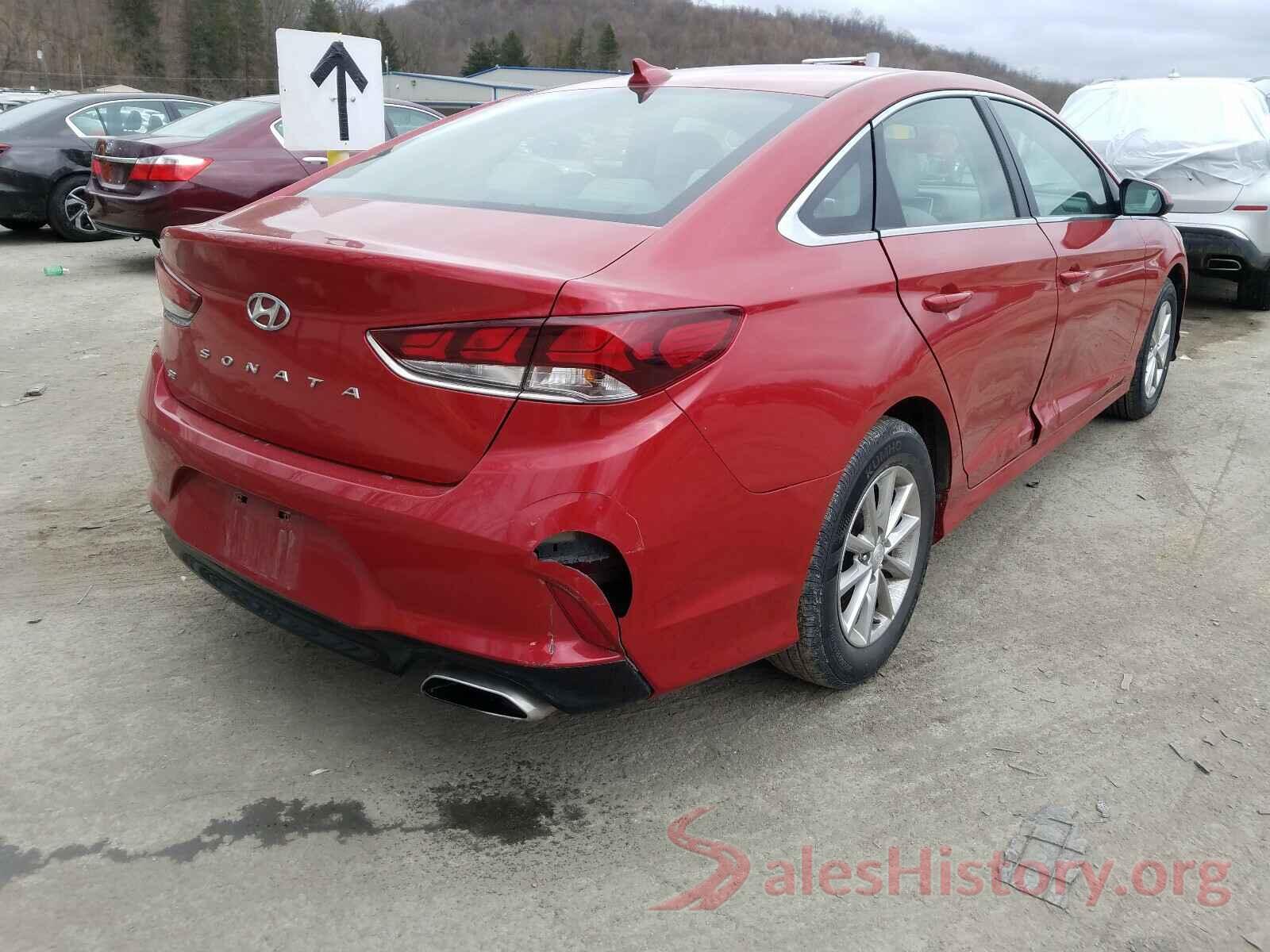 5NPE24AF4KH792072 2019 HYUNDAI SONATA