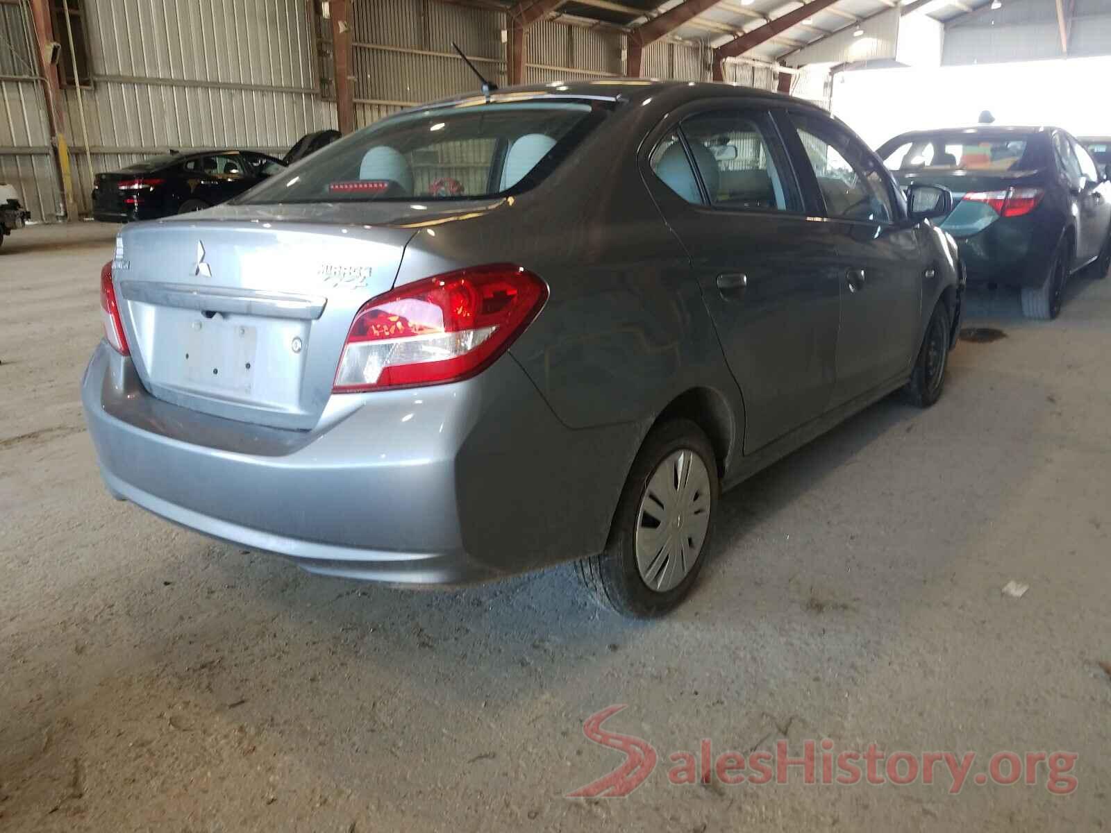 ML32F3FJ8KHF02077 2019 MITSUBISHI MIRAGE