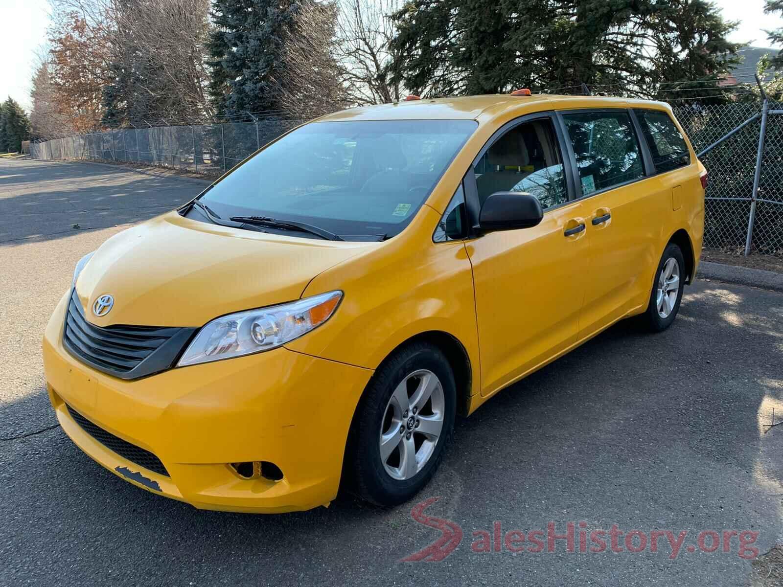 5TDZK3DC5GS756292 2016 TOYOTA SIENNA