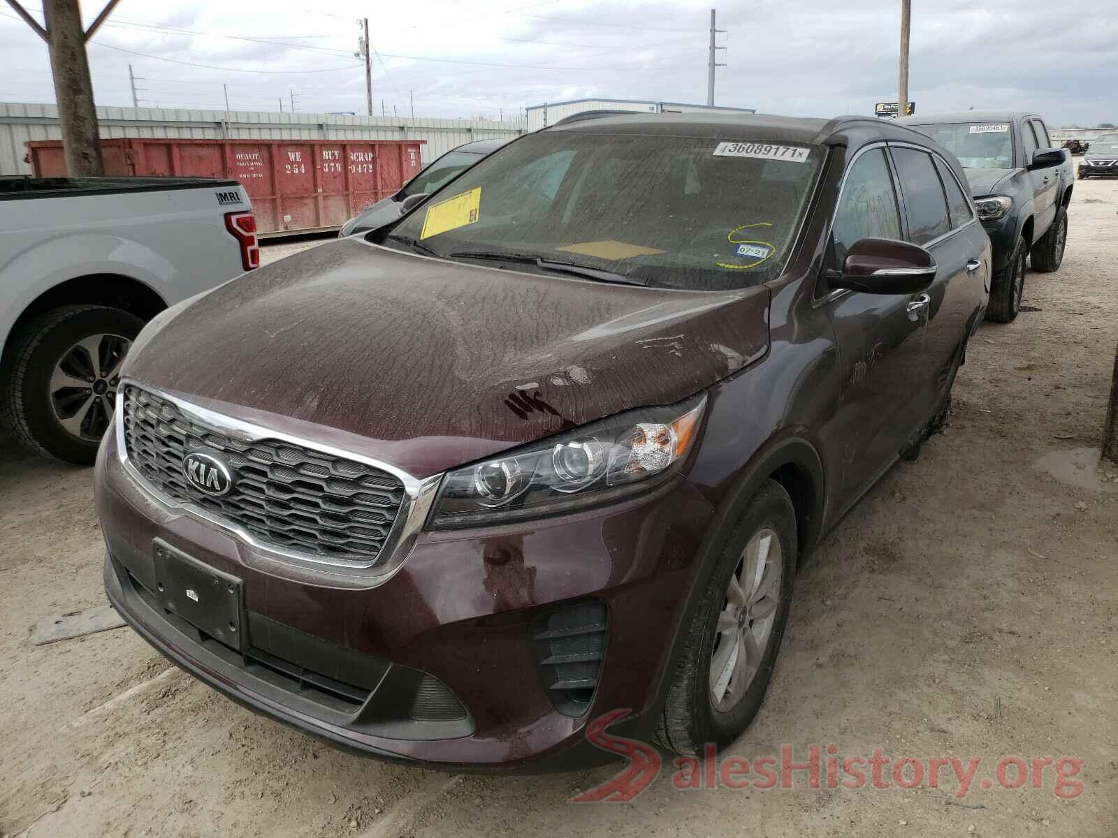 5XYPG4A39KG596989 2019 KIA SORENTO