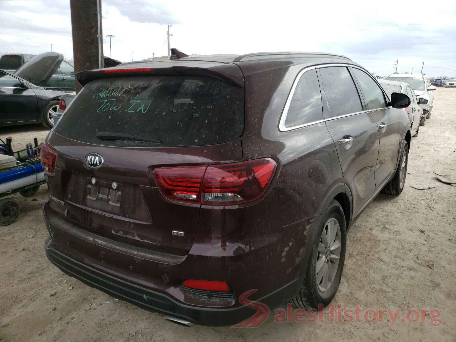 5XYPG4A39KG596989 2019 KIA SORENTO