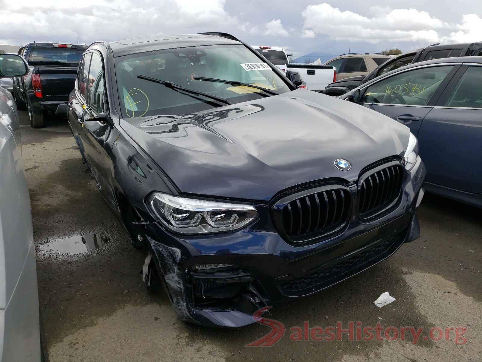 5UXTY9C04M9D73101 2021 BMW X3