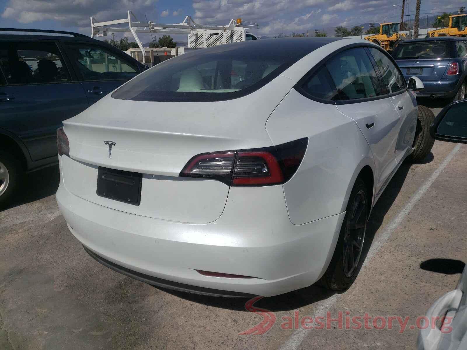 5YJ3E1EA7MF877971 2021 TESLA MODEL 3