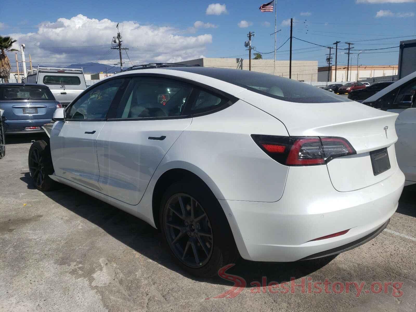 5YJ3E1EA7MF877971 2021 TESLA MODEL 3