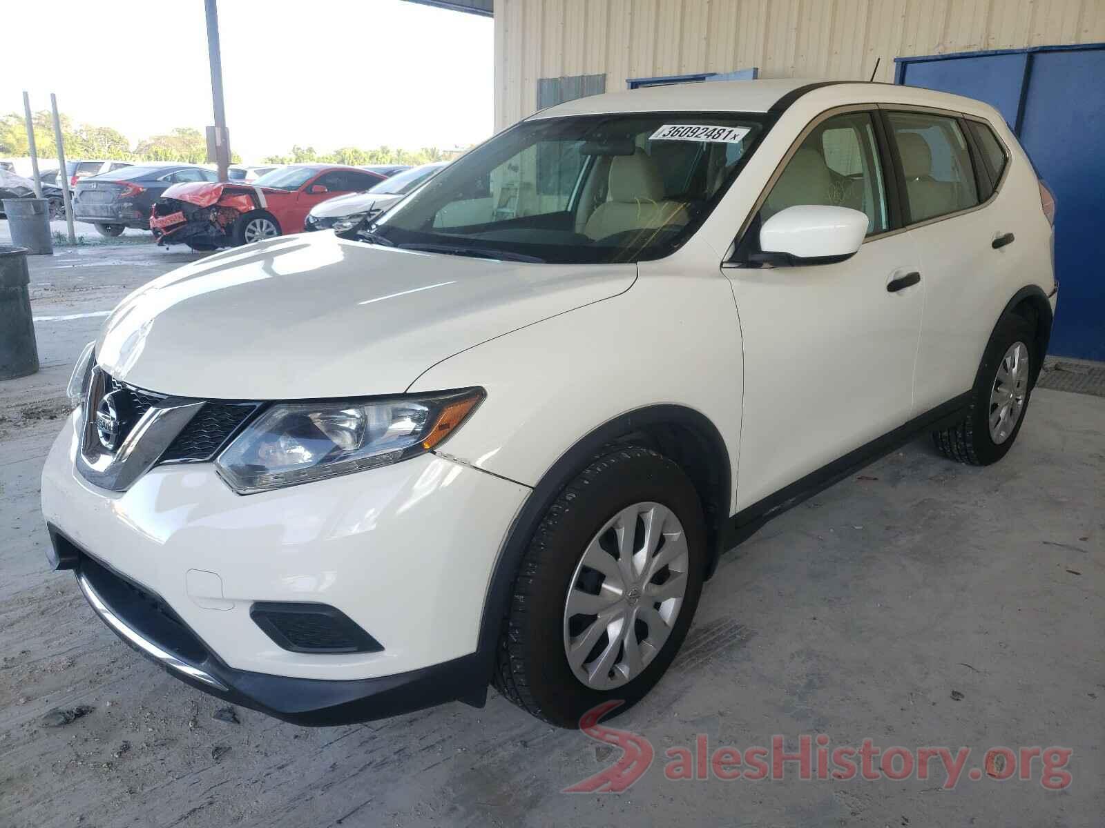 5N1AT2MT6GC829283 2016 NISSAN ROGUE