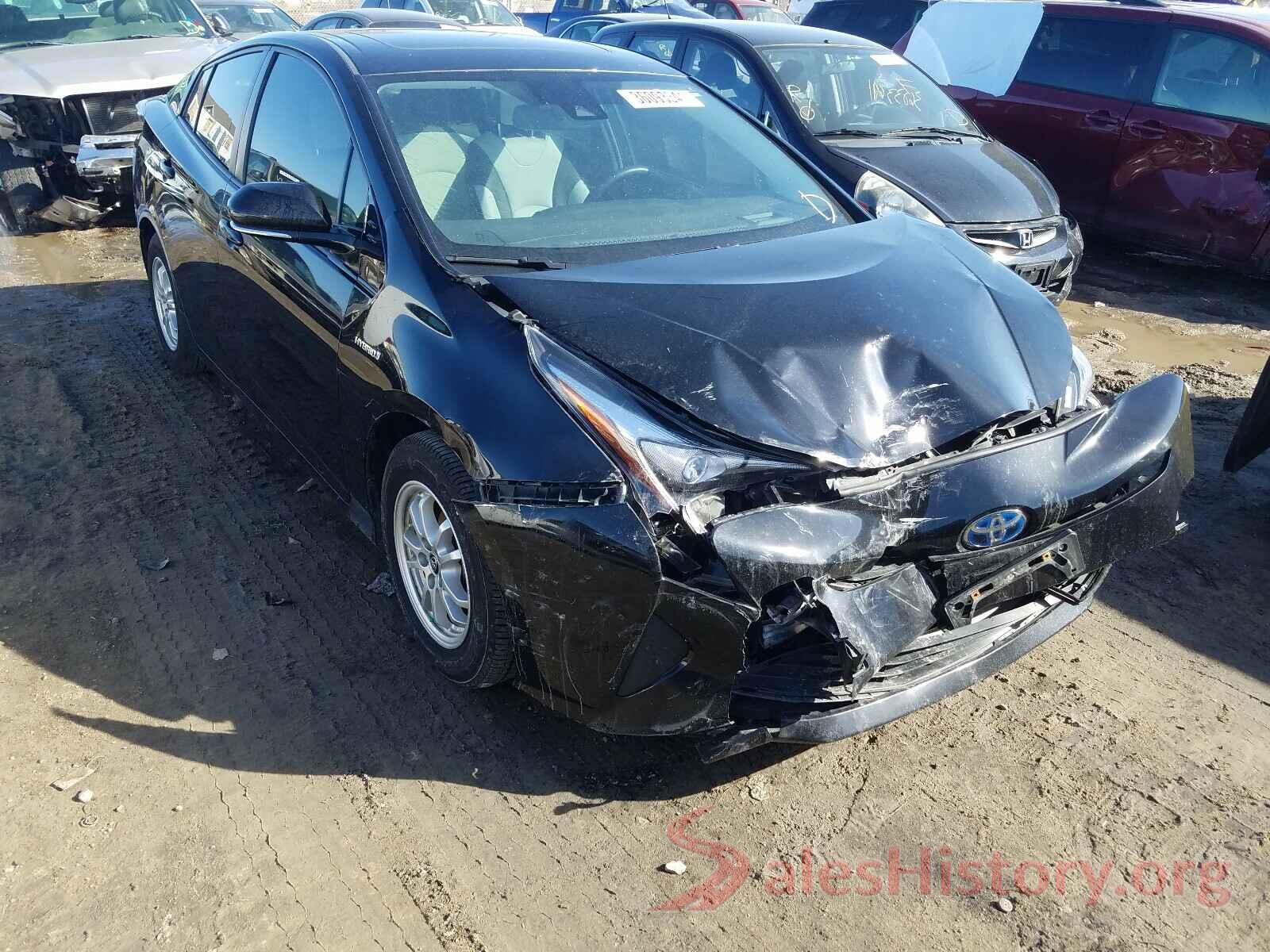 JTDKARFU7G3025054 2016 TOYOTA PRIUS