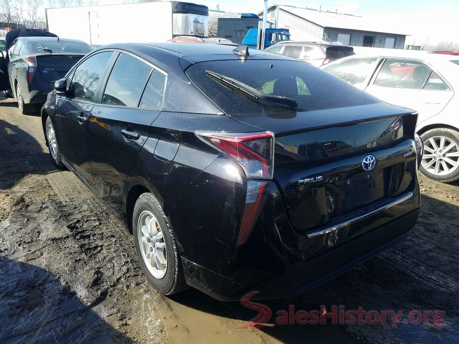 JTDKARFU7G3025054 2016 TOYOTA PRIUS