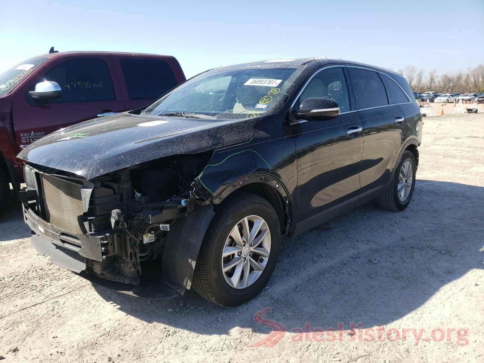 5XYPG4A37JG416889 2018 KIA SORENTO