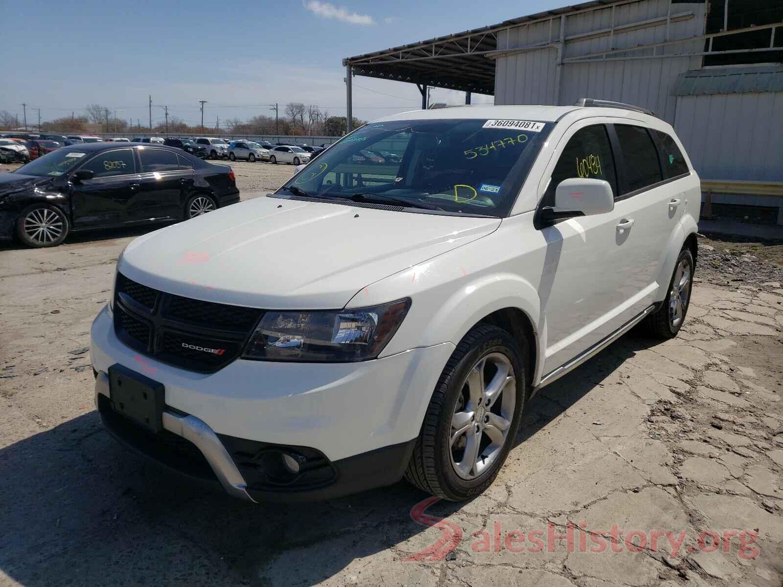 3C4PDCGB7HT534770 2017 DODGE JOURNEY