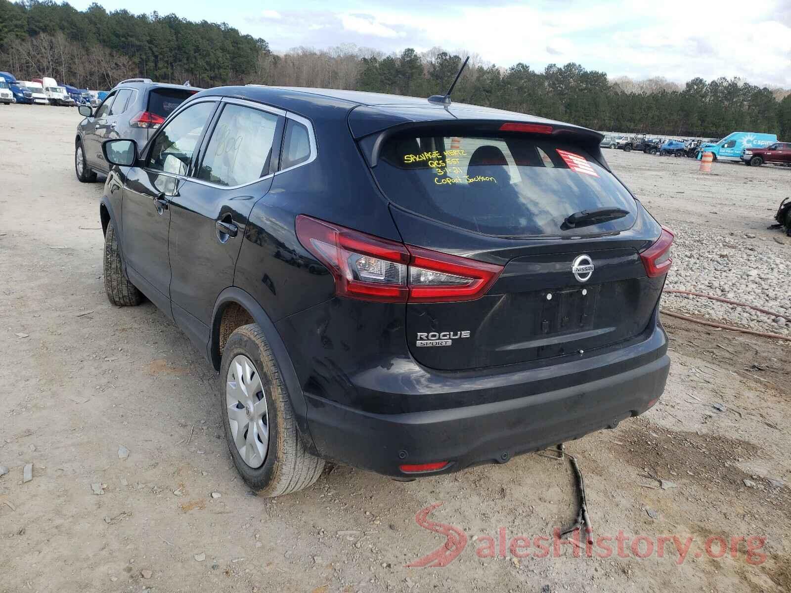 JN1BJ1CV3LW545598 2020 NISSAN ROGUE