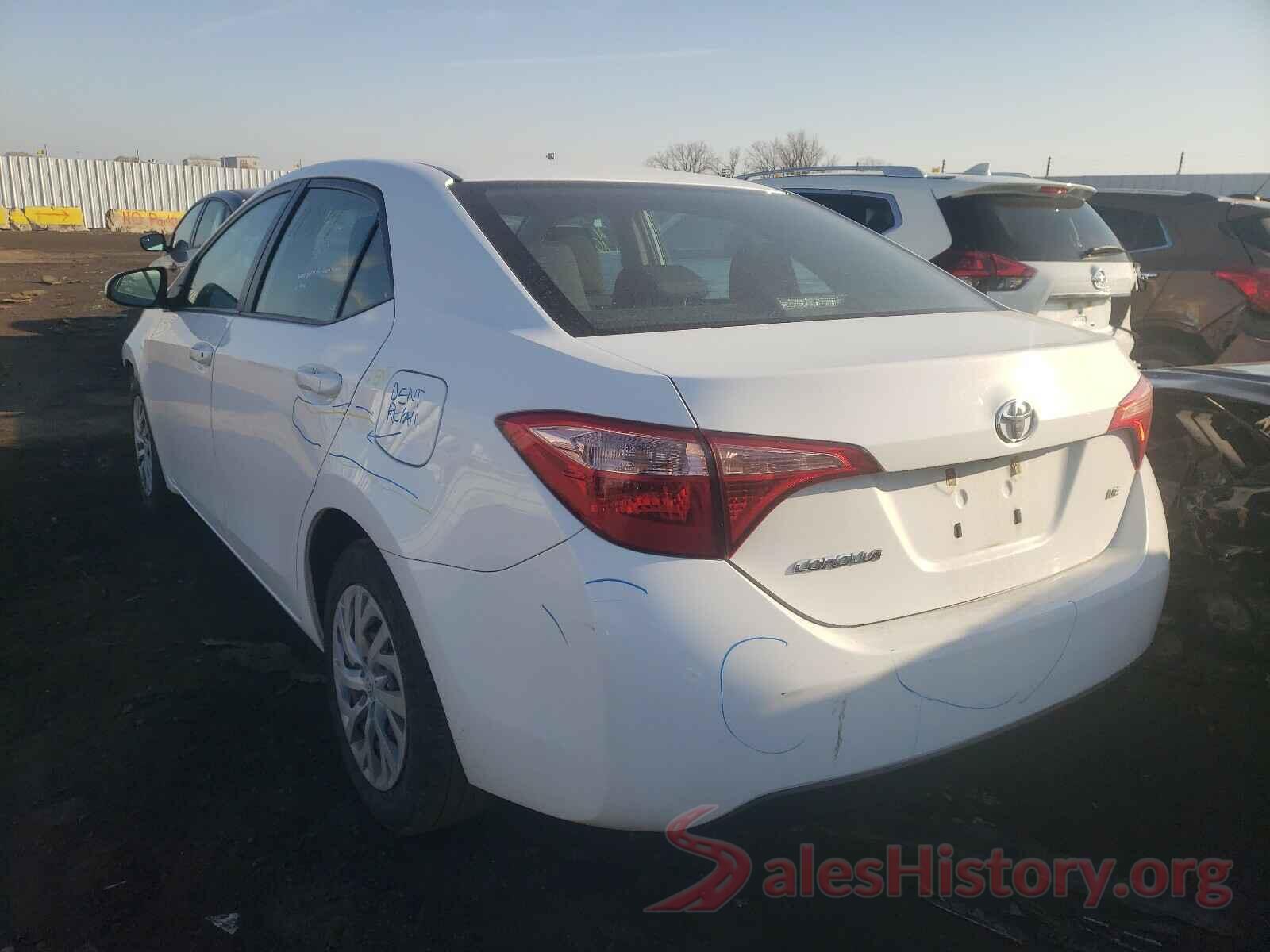 2T1BURHEXHC883317 2017 TOYOTA COROLLA