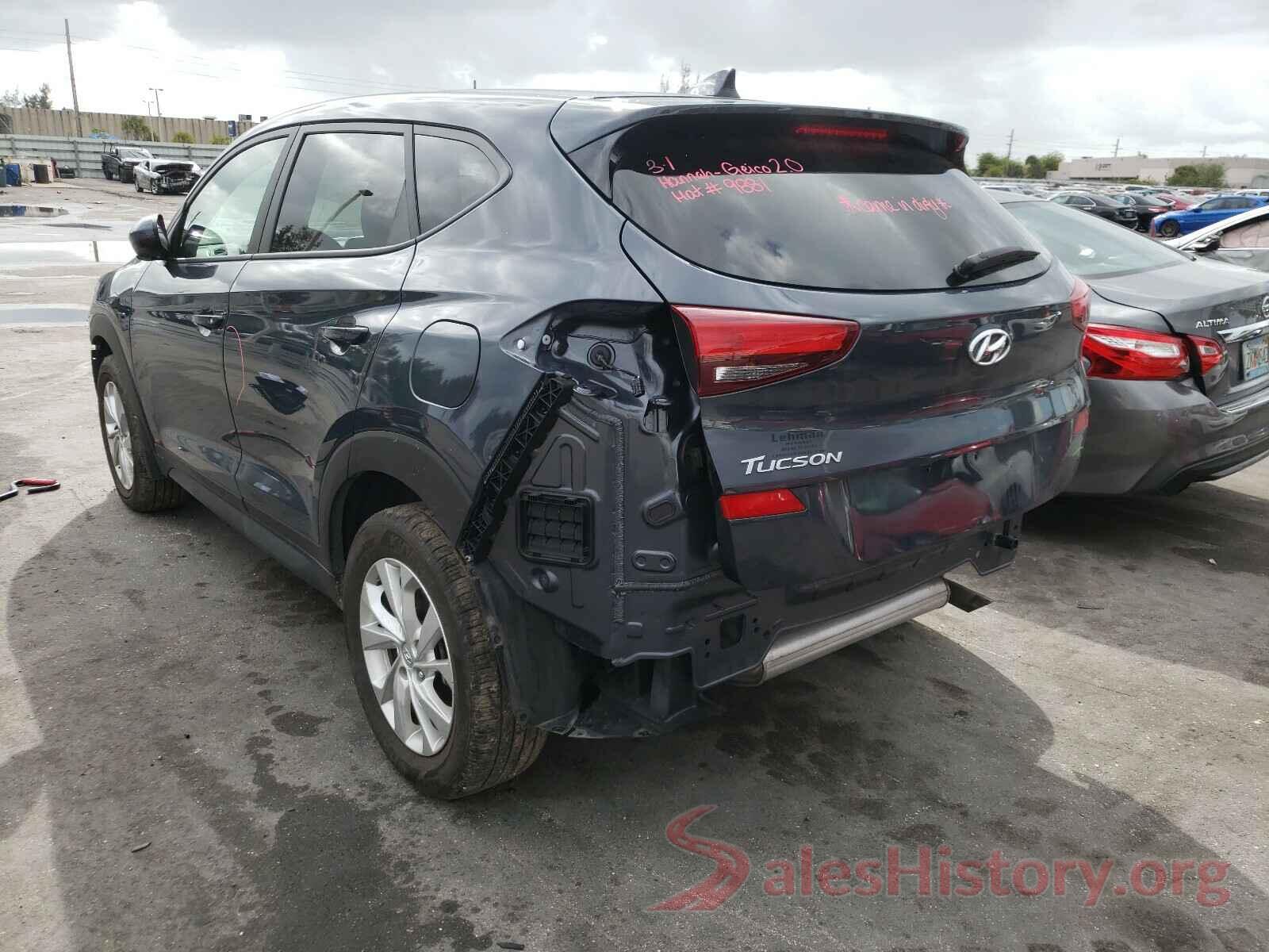 KM8J23A49KU062795 2019 HYUNDAI TUCSON