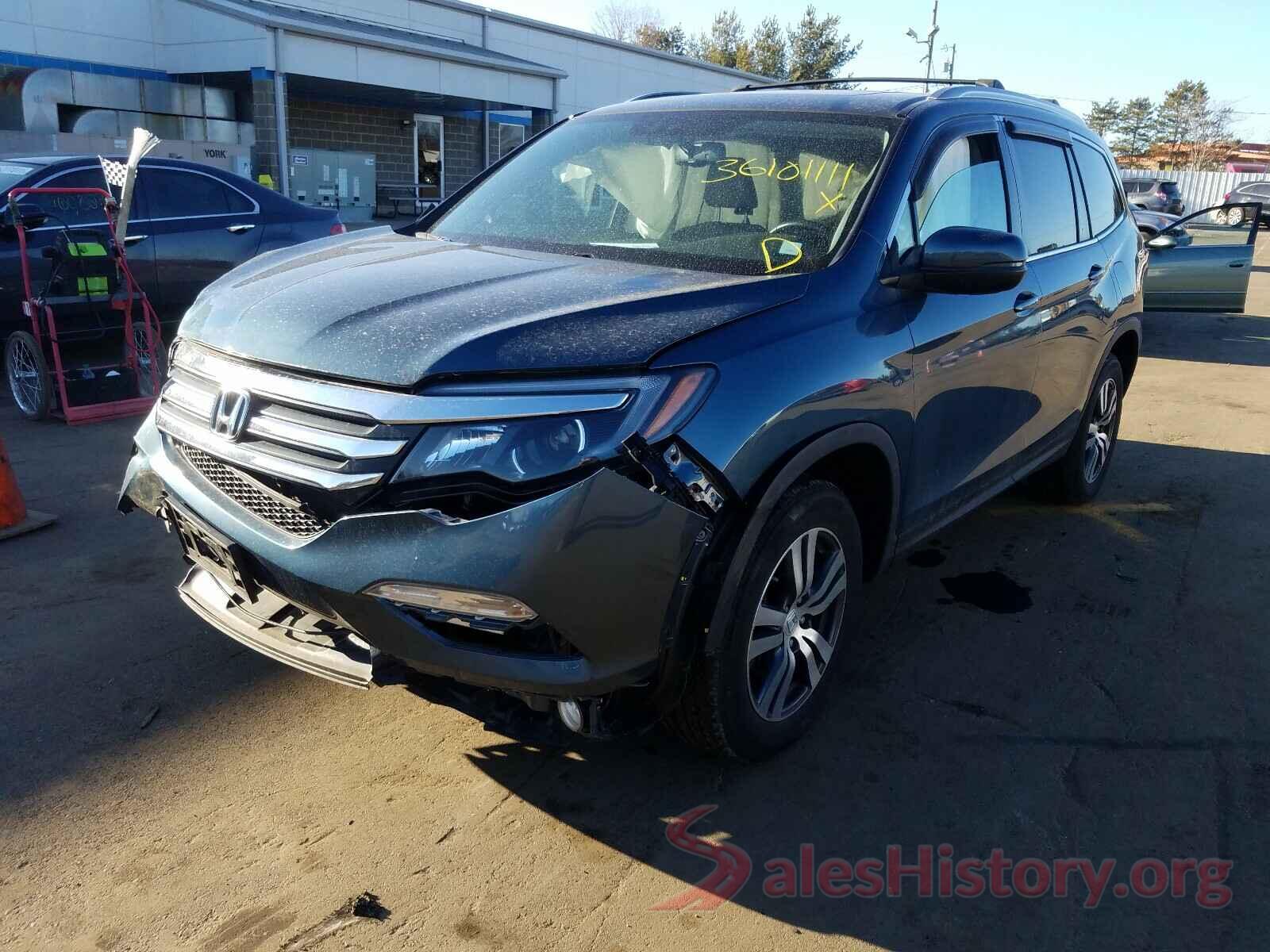 5FNYF6H58HB031062 2017 HONDA PILOT