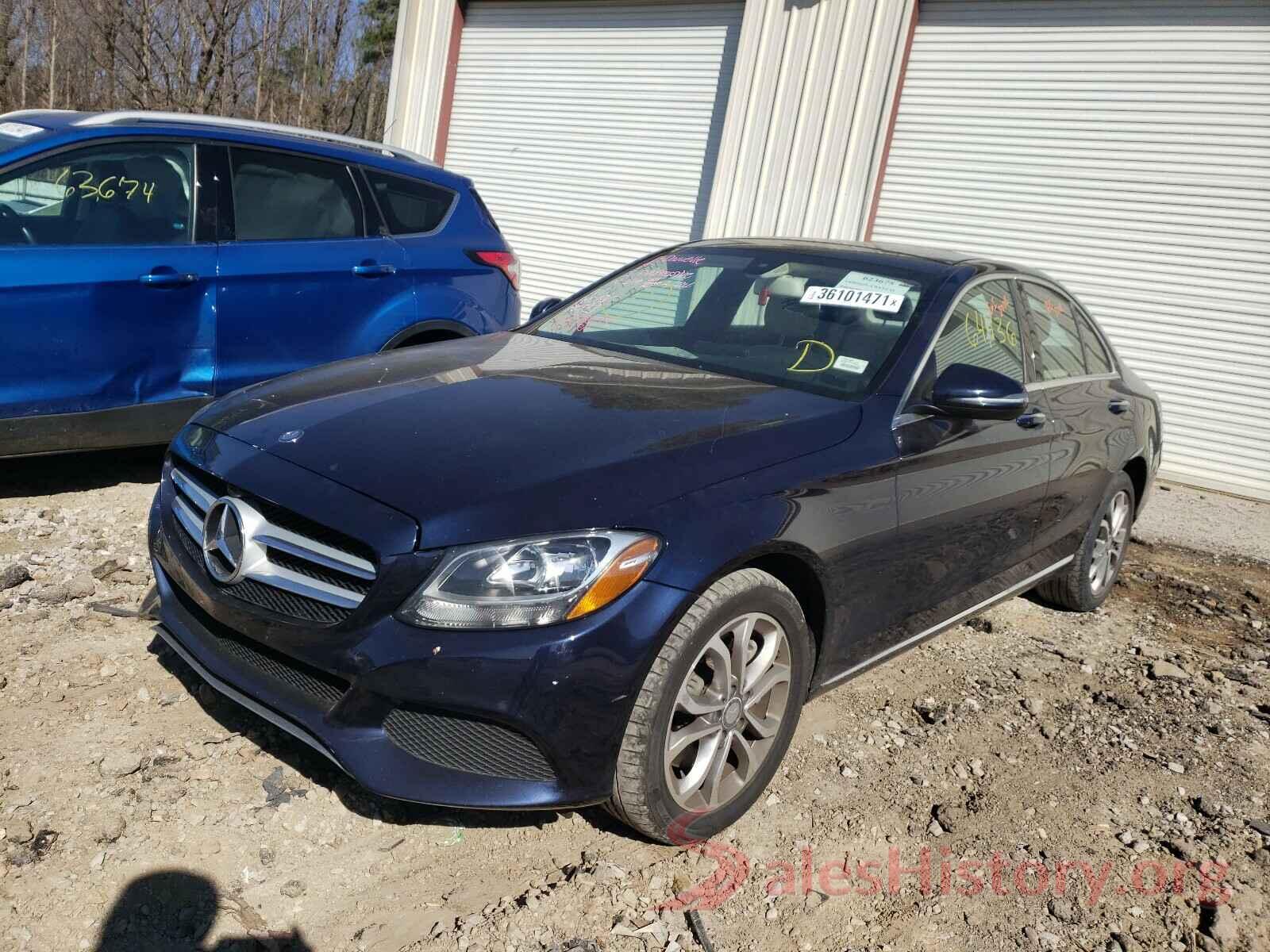 55SWF4KB4GU111384 2016 MERCEDES-BENZ C CLASS