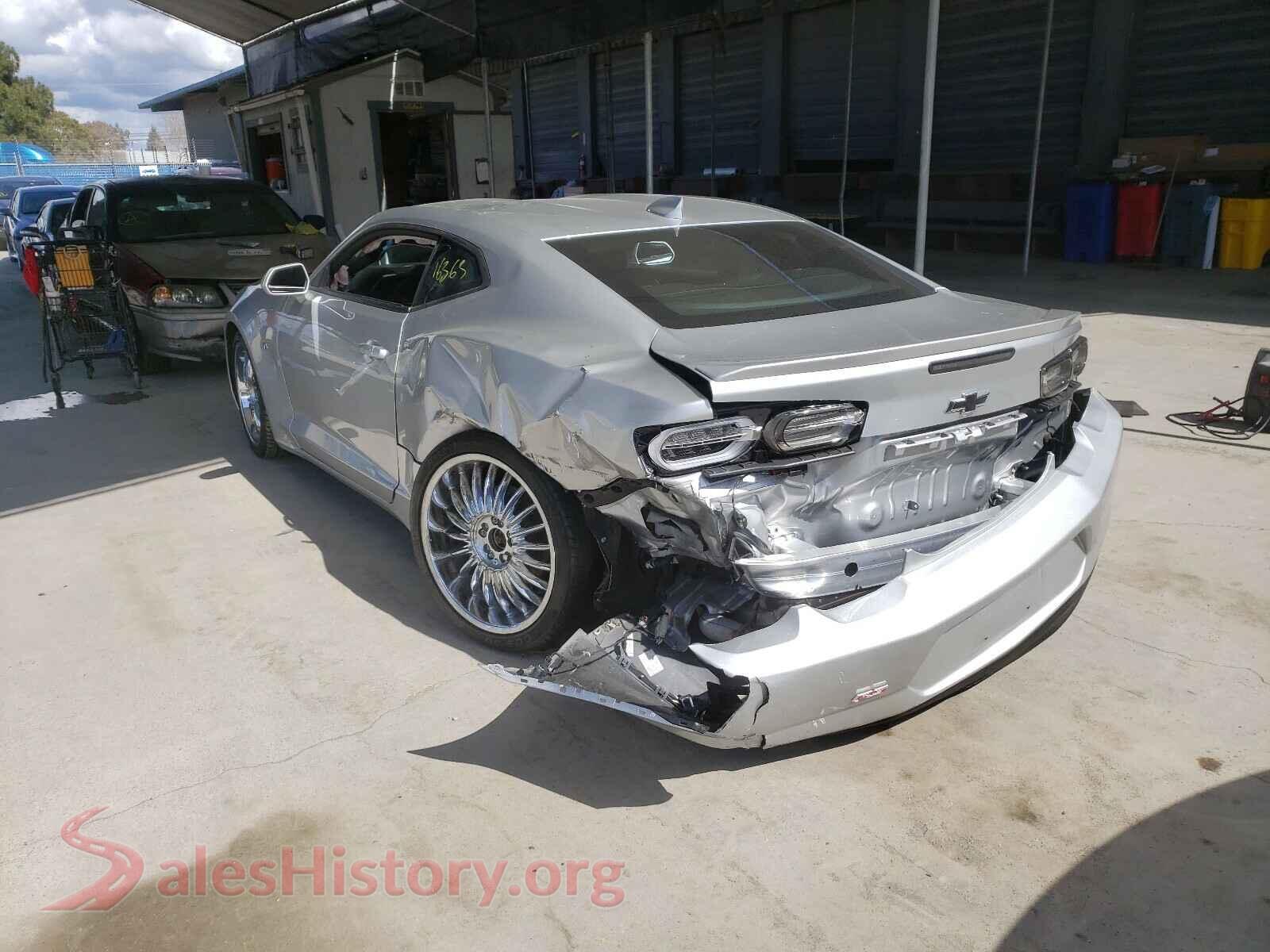 2019 CHEVROLET CAMARO VIN 1G1FD1RXXK0153243, right side view