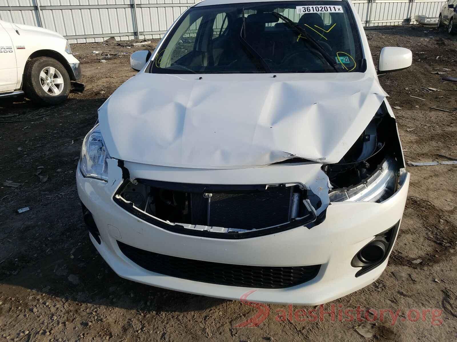 ML32F3FJ3LHF03672 2020 MITSUBISHI MIRAGE