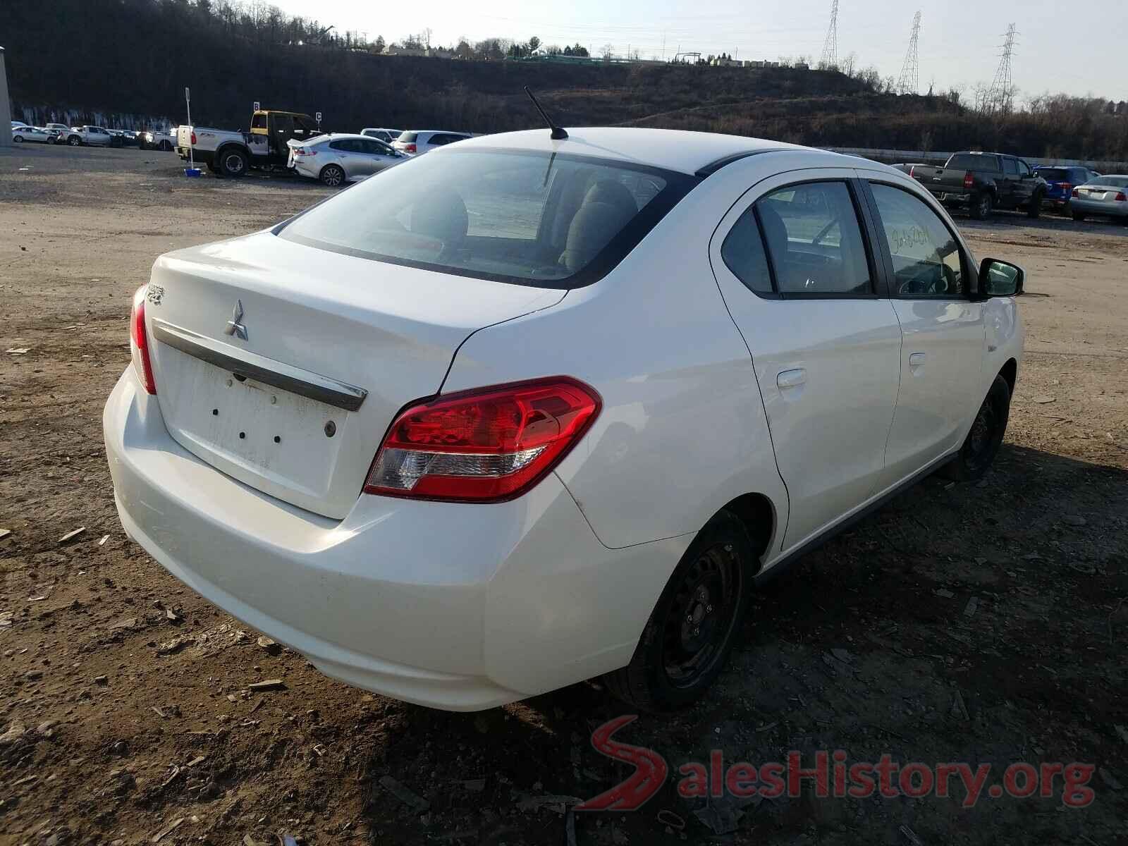 ML32F3FJ3LHF03672 2020 MITSUBISHI MIRAGE