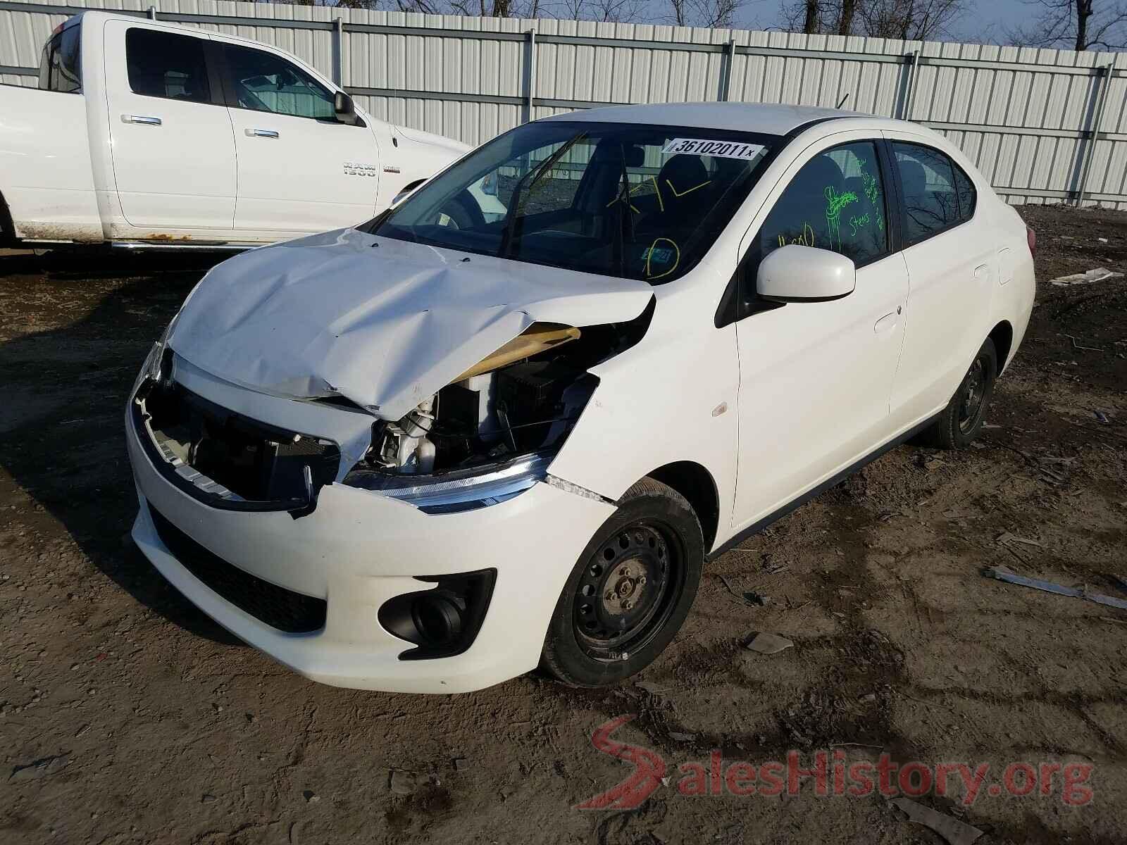 ML32F3FJ3LHF03672 2020 MITSUBISHI MIRAGE