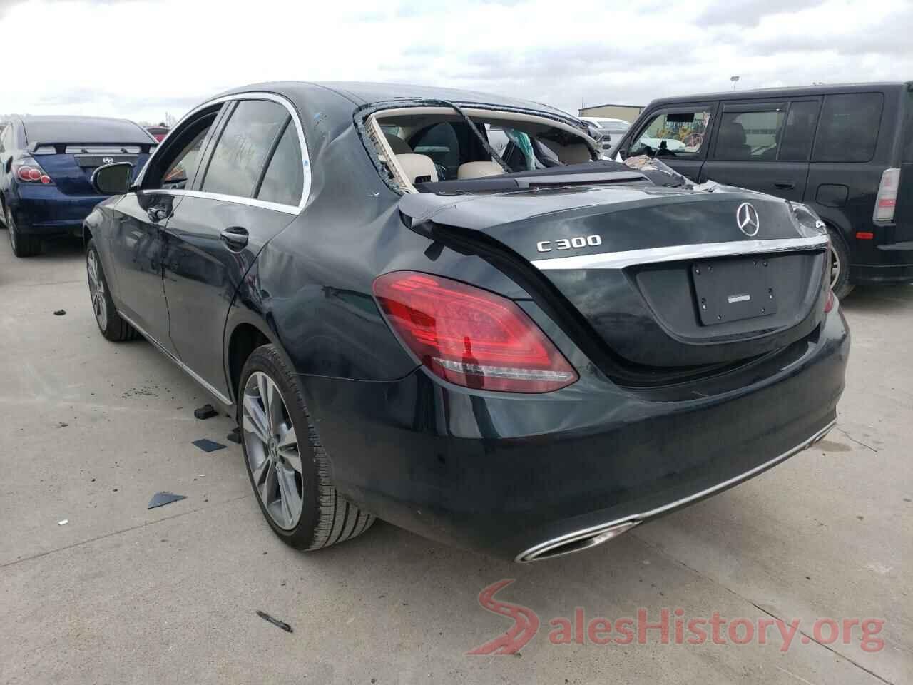 55SWF8EB1KU290494 2019 MERCEDES-BENZ C CLASS