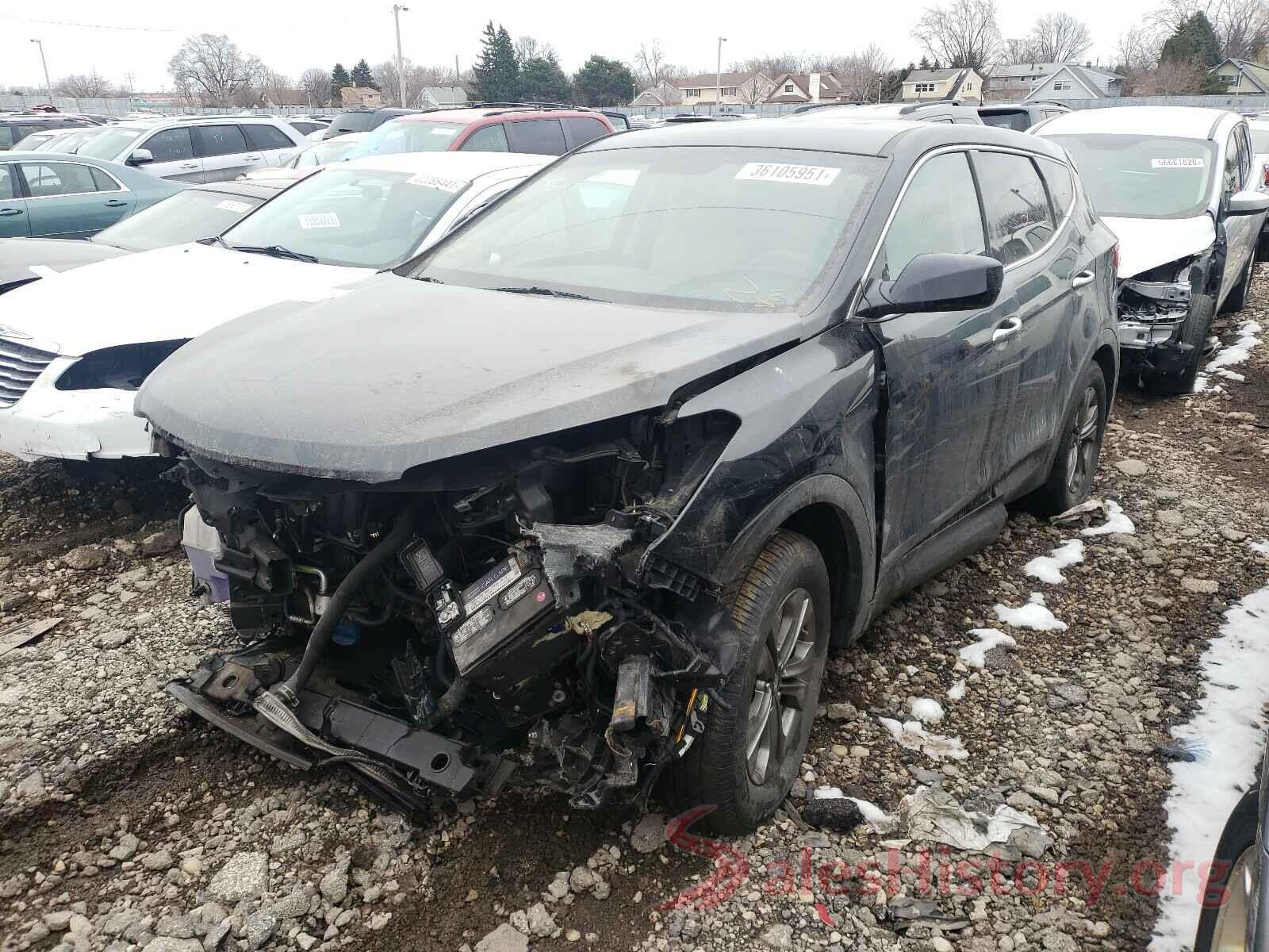 5XYZTDLB2GG312991 2016 HYUNDAI SANTA FE