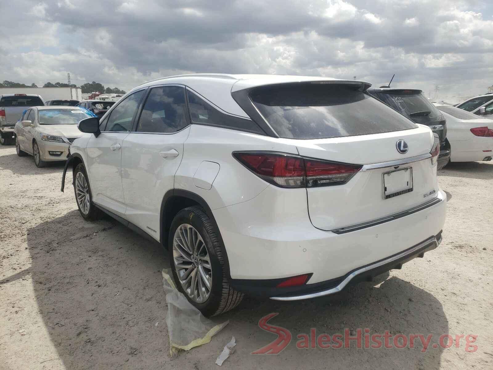 2T2JGMDA3MC061313 2021 LEXUS RX450