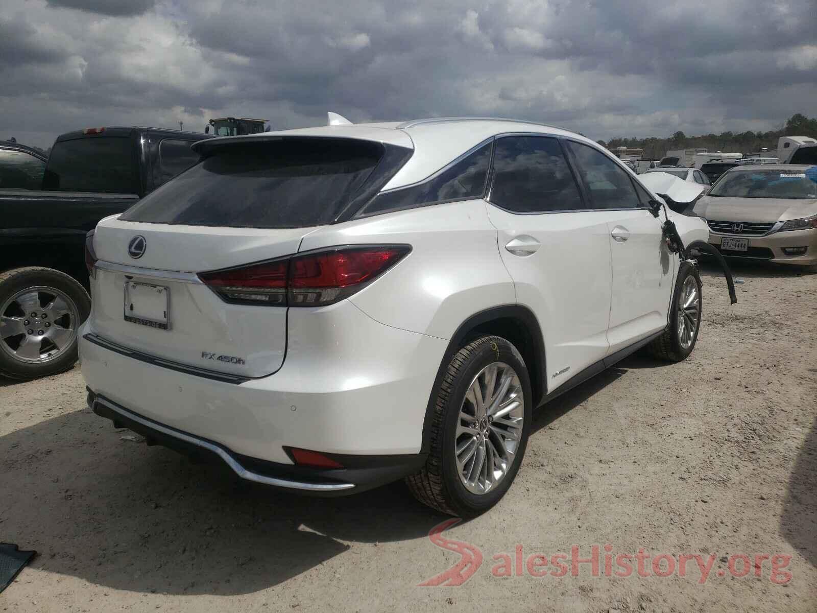 2T2JGMDA3MC061313 2021 LEXUS RX450