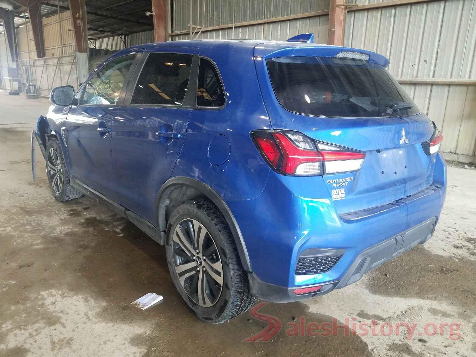 JA4AP4AU6LU019670 2020 MITSUBISHI OUTLANDER