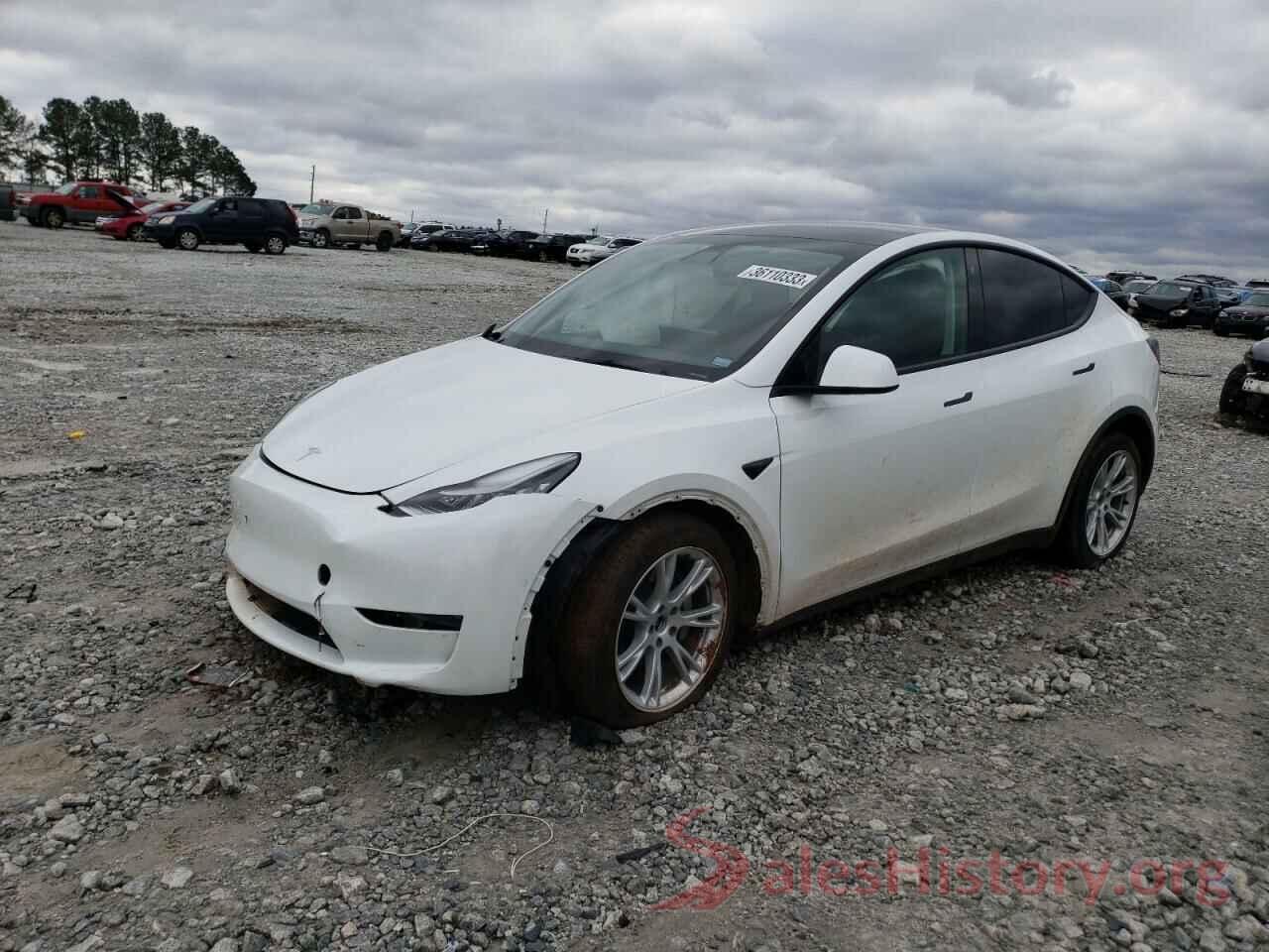 5YJYGDEEXMF131261 2021 TESLA MODEL Y