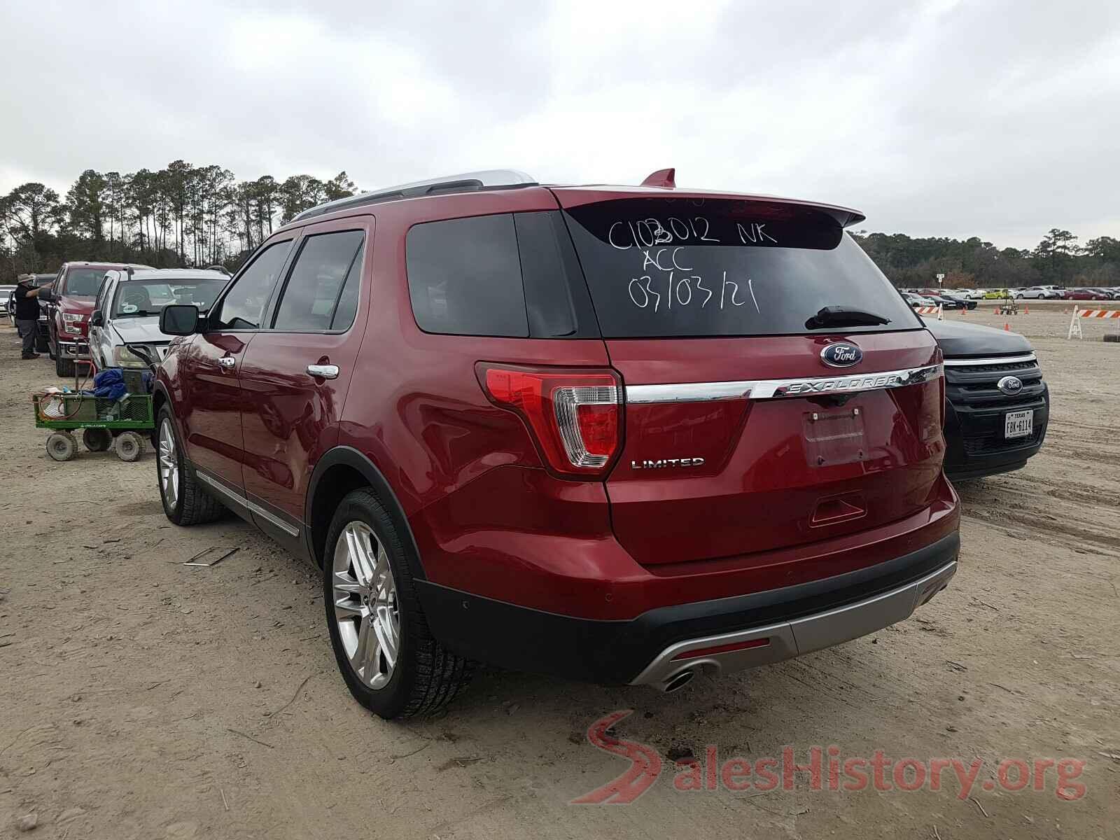 1FM5K7F85HGE28618 2017 FORD EXPLORER