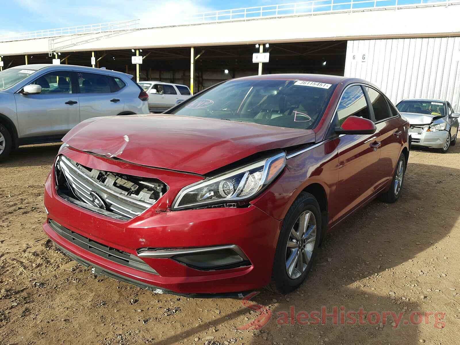 5NPE24AF2GH281581 2016 HYUNDAI SONATA