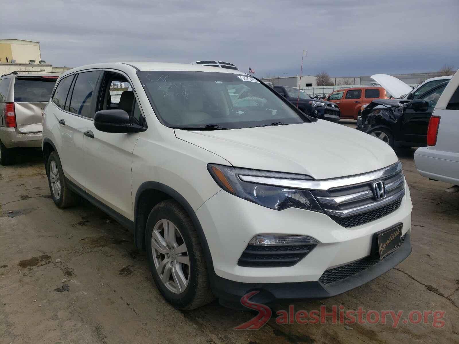 5FNYF6H17GB009758 2016 HONDA PILOT