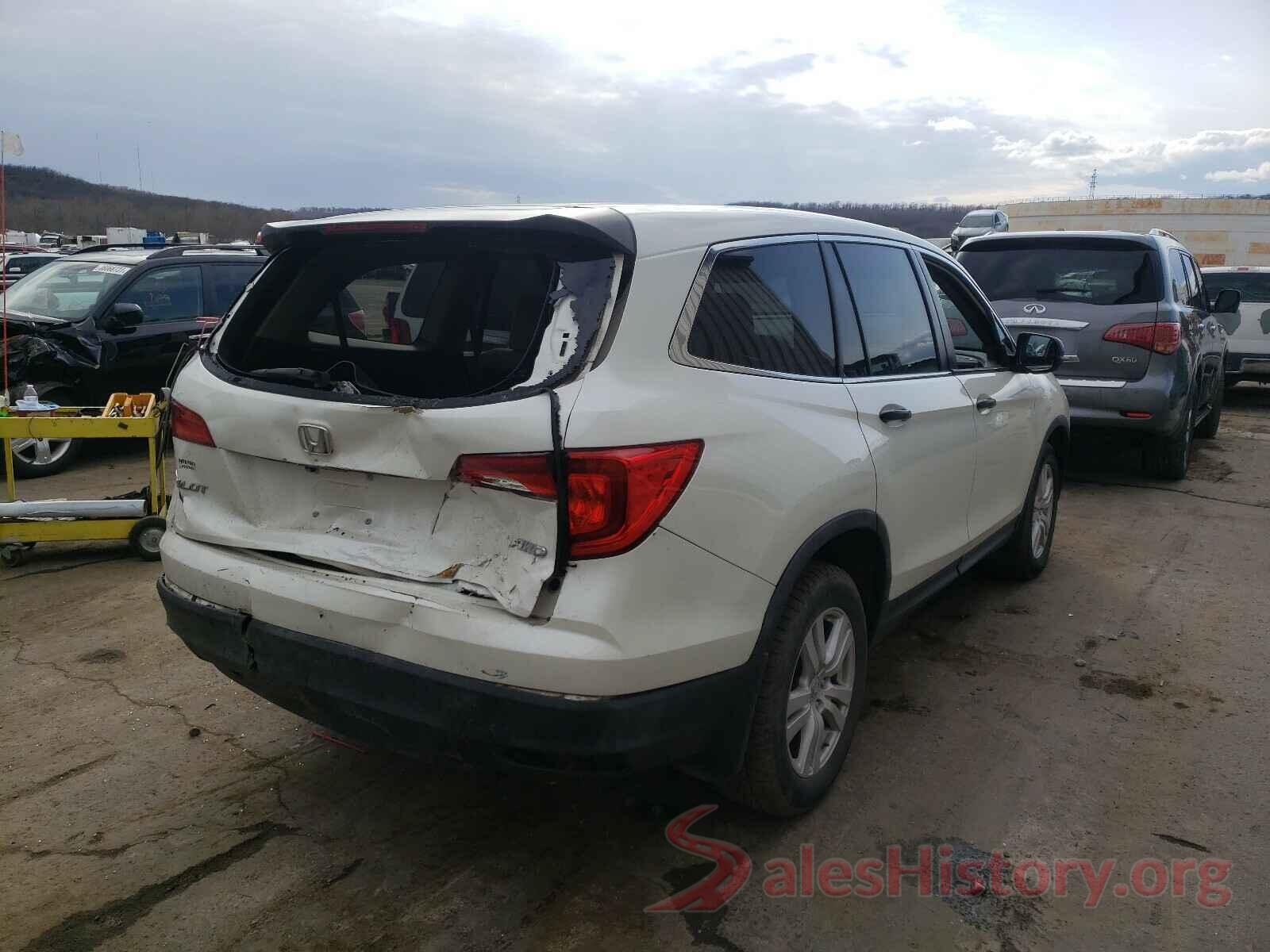 5FNYF6H17GB009758 2016 HONDA PILOT