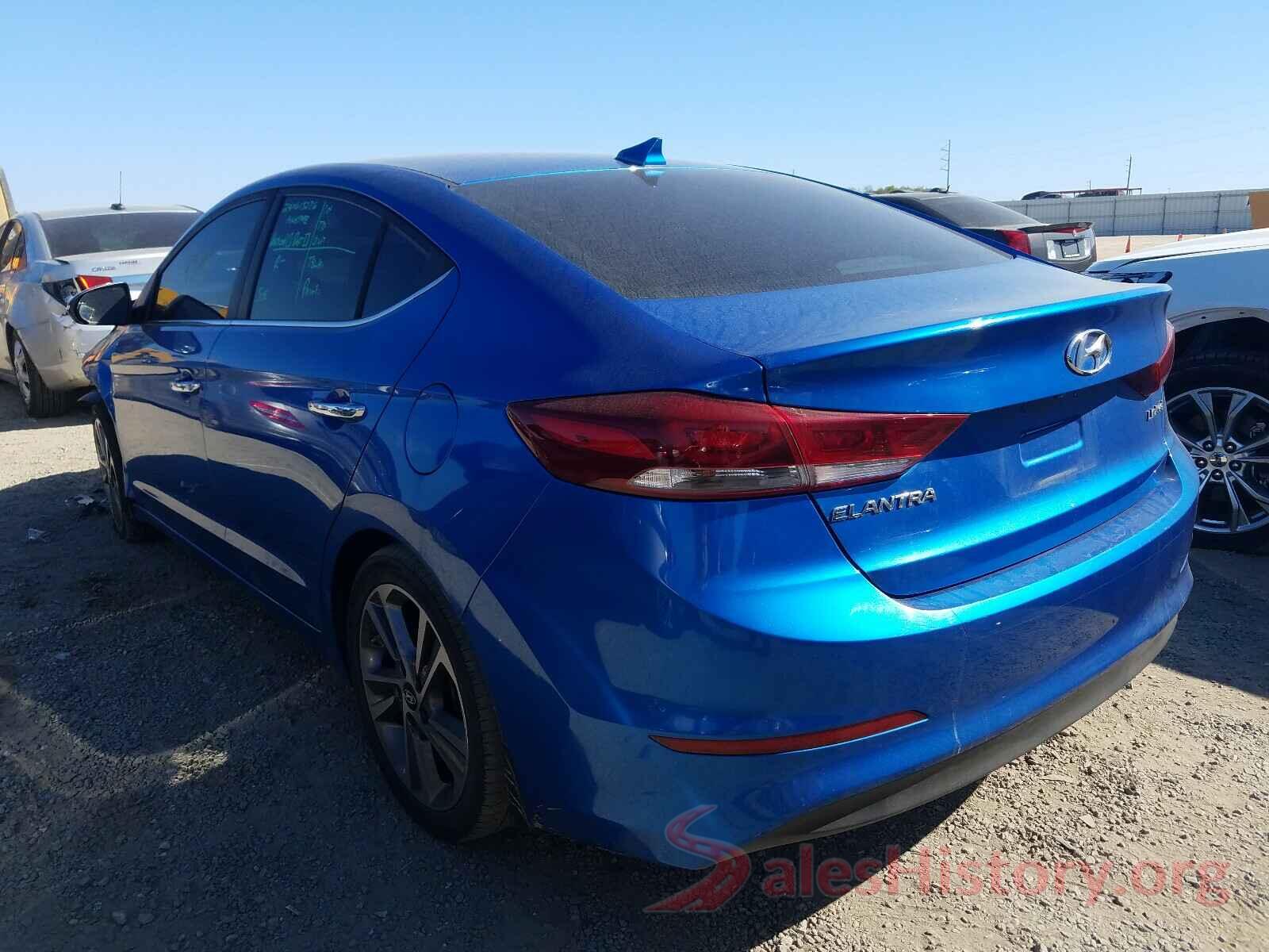 5NPD84LF0HH105668 2017 HYUNDAI ELANTRA