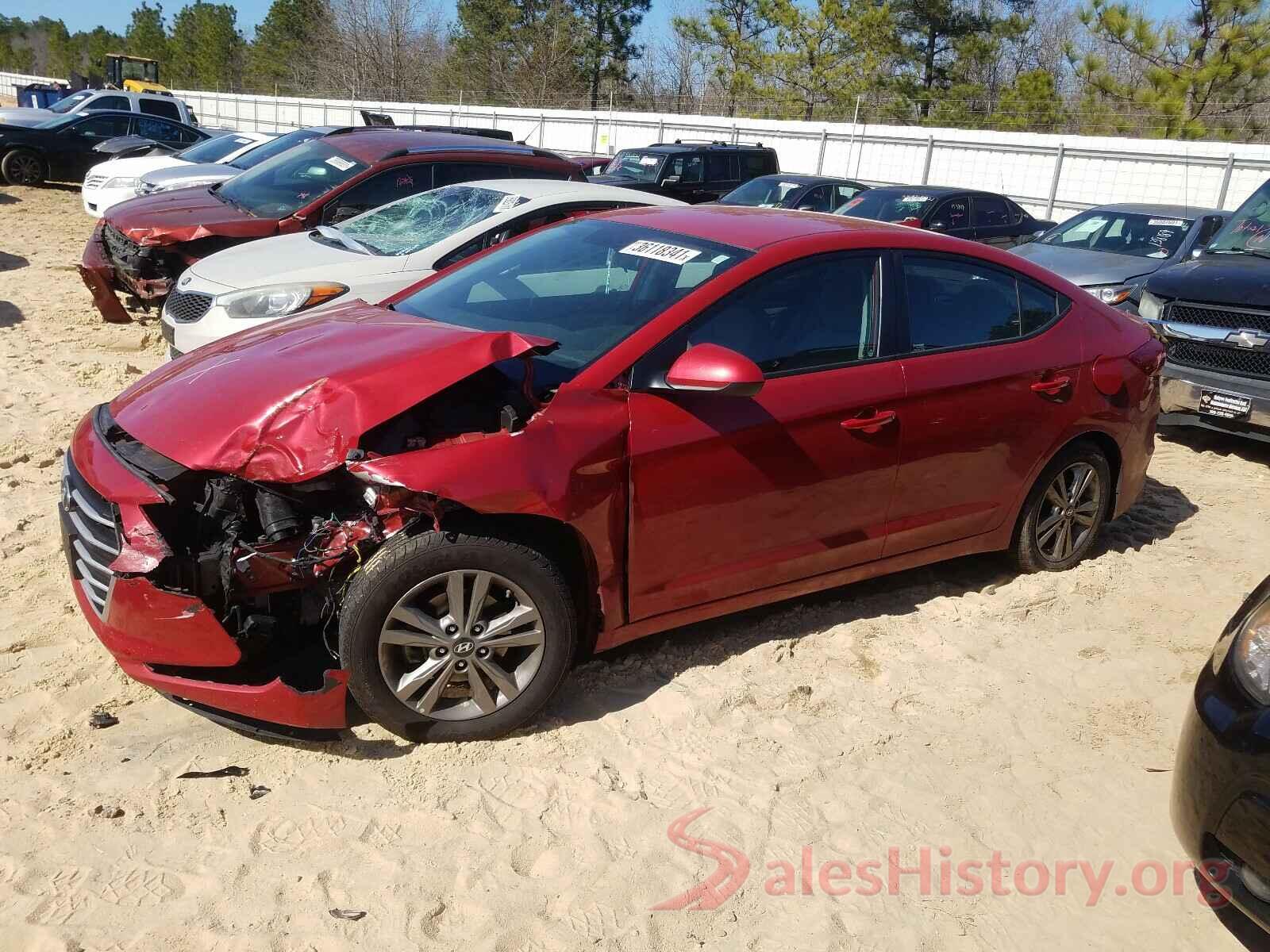 5NPD84LF7JH311690 2018 HYUNDAI ELANTRA