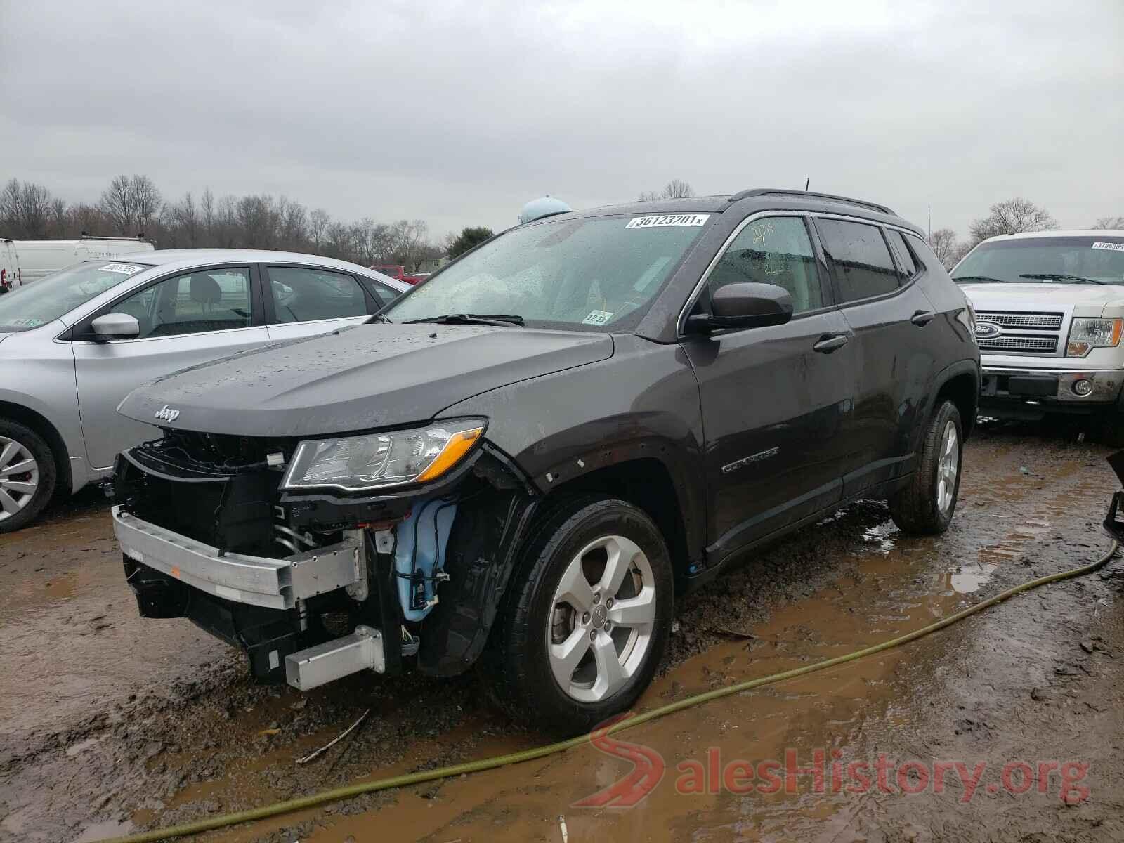 3C4NJDBB6KT593345 2019 JEEP COMPASS