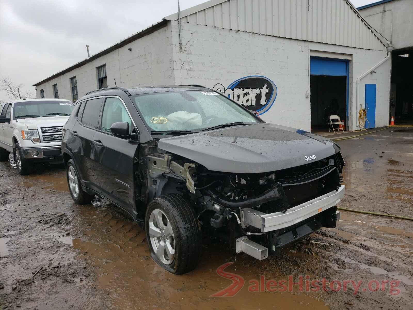 3C4NJDBB6KT593345 2019 JEEP COMPASS