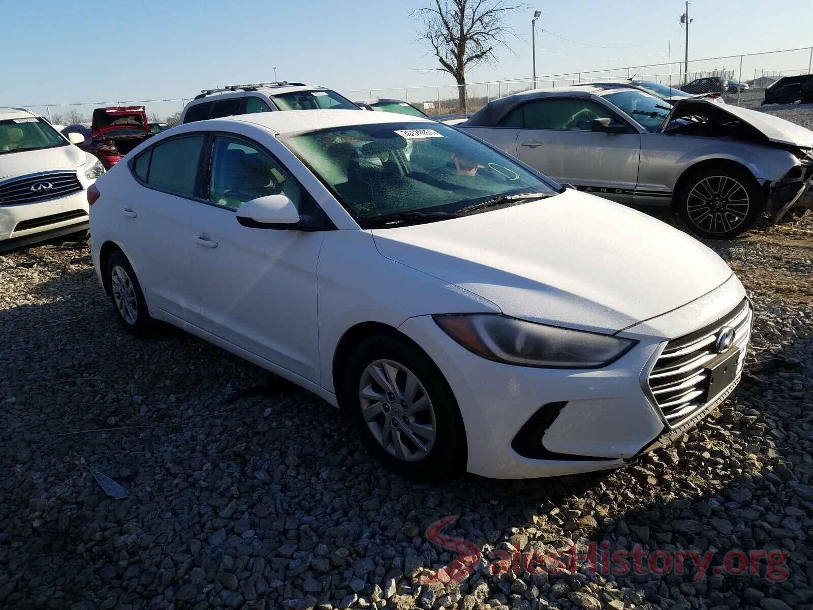 5NPD74LF9HH176807 2017 HYUNDAI ELANTRA