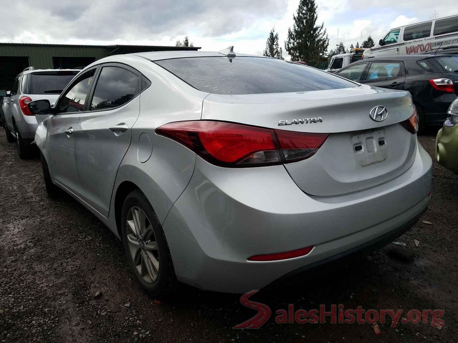 5NPDH4AE2GH783587 2016 HYUNDAI ELANTRA