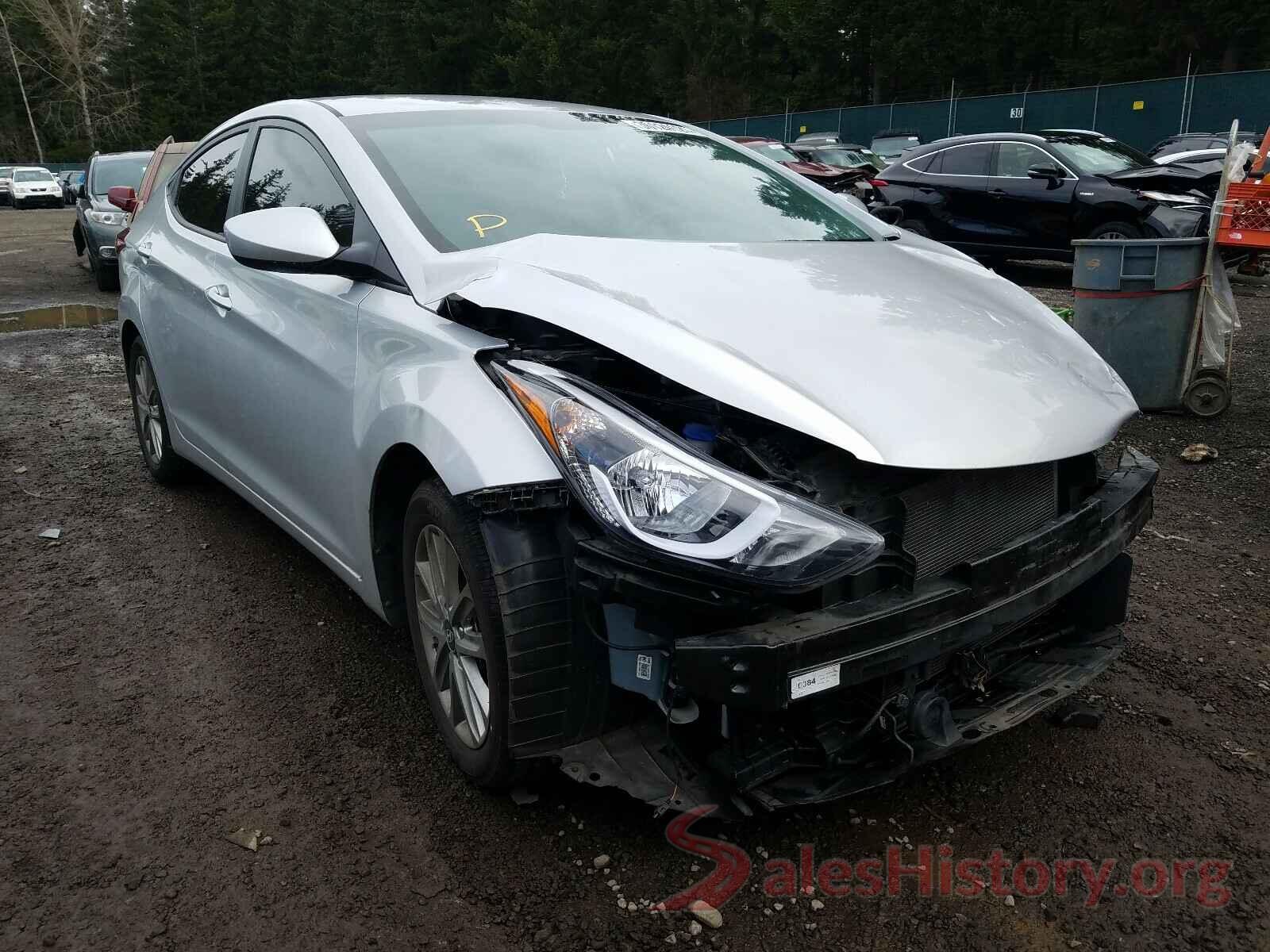 5NPDH4AE2GH783587 2016 HYUNDAI ELANTRA